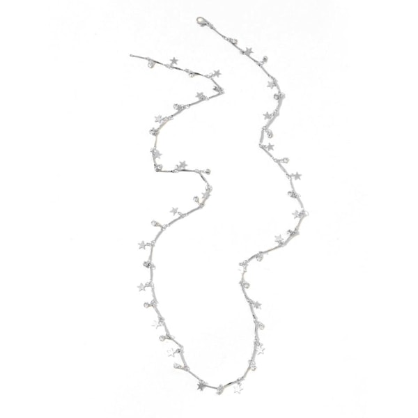 Färgglatt Långt Halsband Klassiskt Enkelt Stjärnhänge Lång Choker C Golden 1pcs