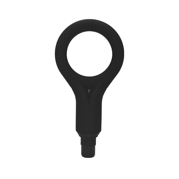 FasciaGun Fun Modifierad Adapter Mjuk Silikon Herr Fascia-Gun Massageleksak B9I5 BlackB 37mm