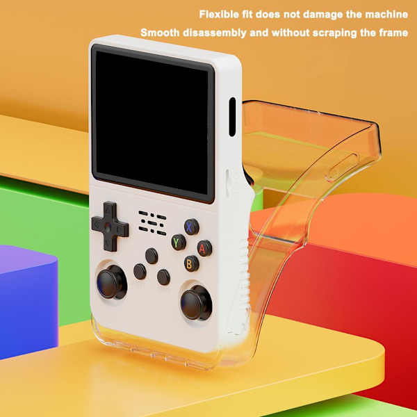 Handhållet skyddsfodral Transparent skyddsfodral för handhållen spelkonsol
