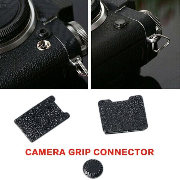 För Fujifilm X-T1 X-T2 X-T3 Blixtfjärrkontroll PC Sync Terminal Batterigrepp E9U0 Handle connector XT1 1pcs