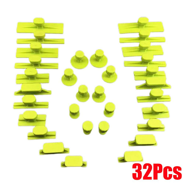 EIRZNGXQ Tjocka Buckla För Bulkutdragning, Lackfri Bulkreparation, Hagel B 32pcs