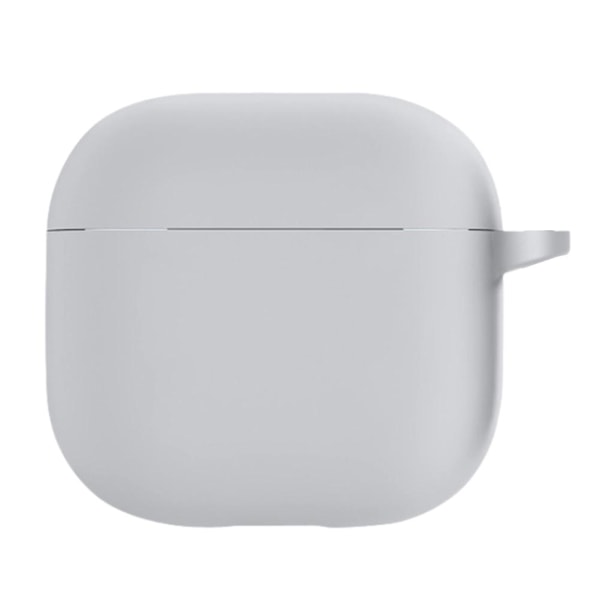 Silikon Skyddande Hudfodral för Airpods 4 2024 Hörlurar Gray 1pcs