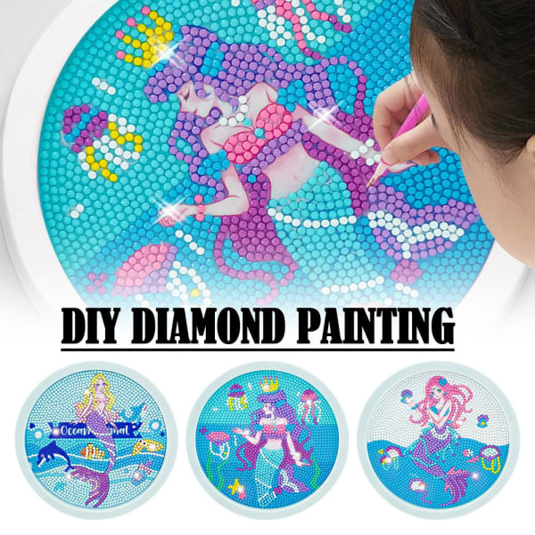 Creative Unicorn Diamond Painting DIY Toy Handgjorda pusselleksaker A 17x17cm