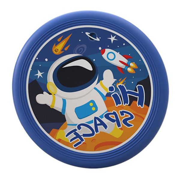Frisbee Boomerang för Barn Utomhussporter Utomhus Frisbee Kul spaceman 1pcs