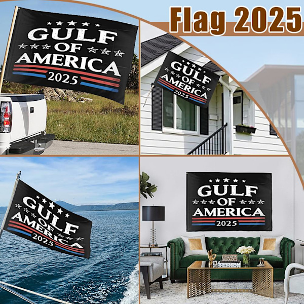 Gulf of America | Den ursprungliga flaggan - Låt den vaja! A 1pcs