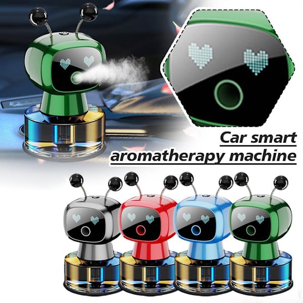 Smart Bil Luftfräschare AI Uppladdningsbar Bil Arom Diffuser Hot S1 D One size