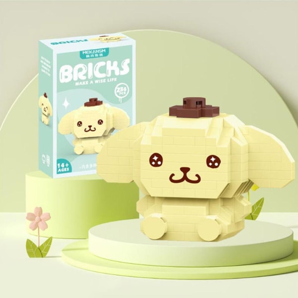 Micro Blocks Nano Blocks Koromi Kitty My Malody Duffy Bear Lingn Purin one-size