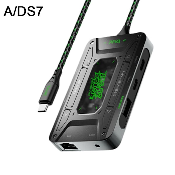 DS7 Type-C Docking Station till HD-omvandlare USB-splitteradapter Lot O1 N1C9 D3G5 DS7 Pro 1set