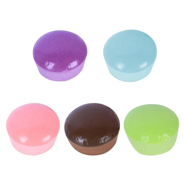 Mjuk Kakpressande Squishy Bröd Leksak Långsam Återhämtning Dekompressionsleksak coffee one-size