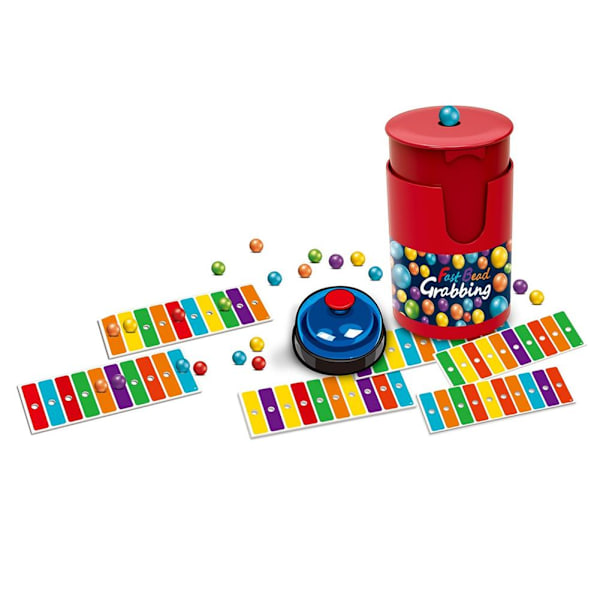 NYTT Match Color Line Bingo Brädspel Roligt Snabba Pärlor Gripande 2 Spelare G F5K4