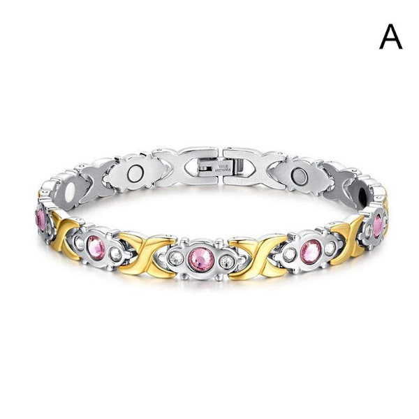 Magnetiskt armband smärtlindring karpaltunnel artrit män kvinnor A One-size