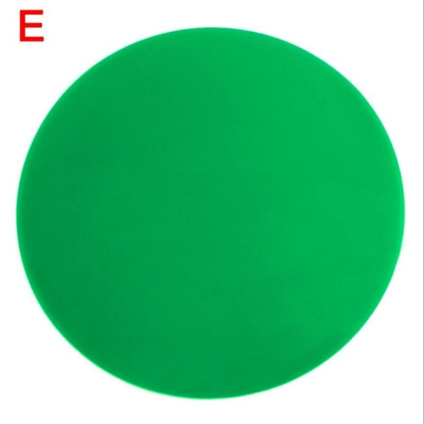 Burköppnare Gummi halkfri burk flaska lock greppöppnare pad grepp green One-size