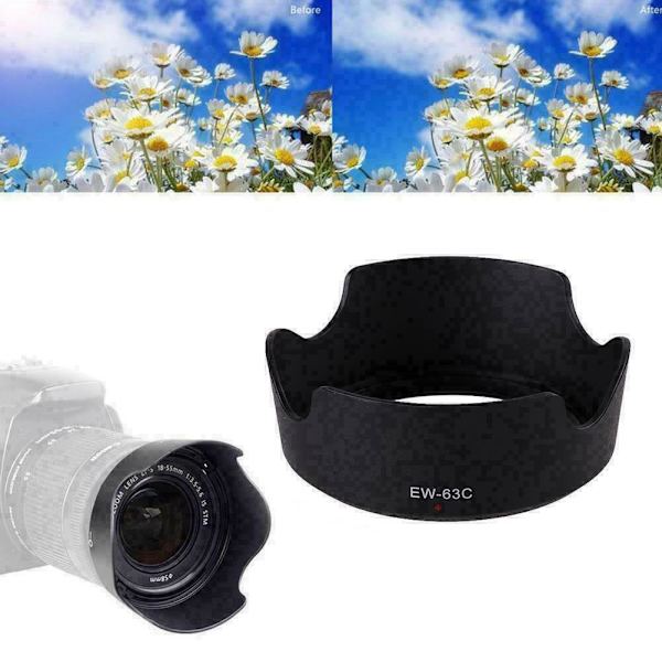 EW-63C 700D Motljusskydd för 18-55 mm 1: IS 3,5-5,6 NYTT New O8 D7U3 R4O2
