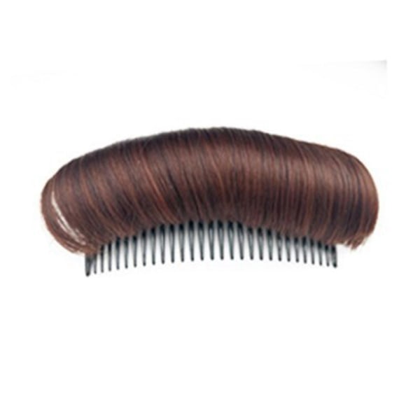Magisk osynlig hårvolymökning bulle maker fluffig puff svamp black 10cm