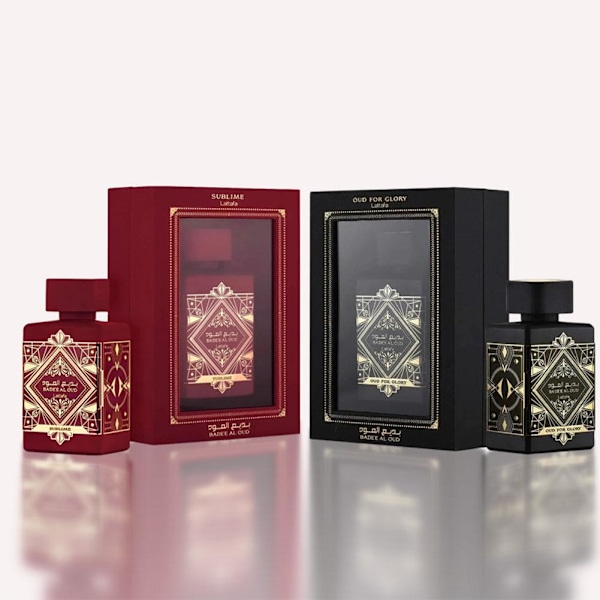 Bade'e Al Oud for Glory av Lattafa 100ml EDP Spray - Fri Expressfrakt white 1pcs