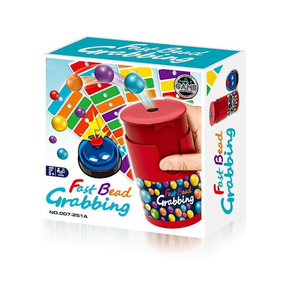 NYTT Match Color Line Bingo Brädspel Roligt Snabba Pärlor Gripande 2 Spelare G F5K4