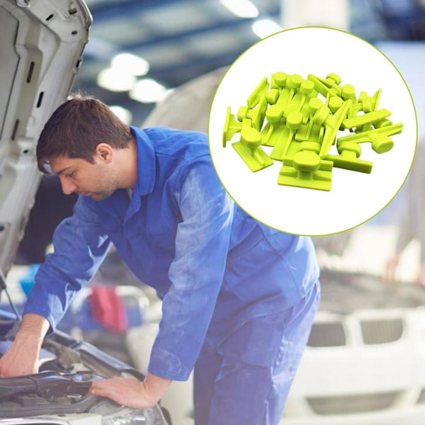 EIRZNGXQ Tjocka Buckla För Bulkutdragning, Lackfri Bulkreparation, Hagel A 16pcs