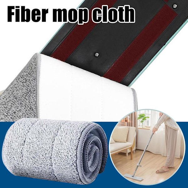 Ersättningsmopphuvud Mikrofiber Ersättningshuvud Golvrengöringsdukar D2C3 U2A6