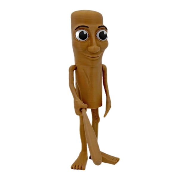 Tung Tung Sahur Italiensk Brainrot Träpinne Kreativa Leksaker Skrivbord Chimpanzini Bananini 1pcs