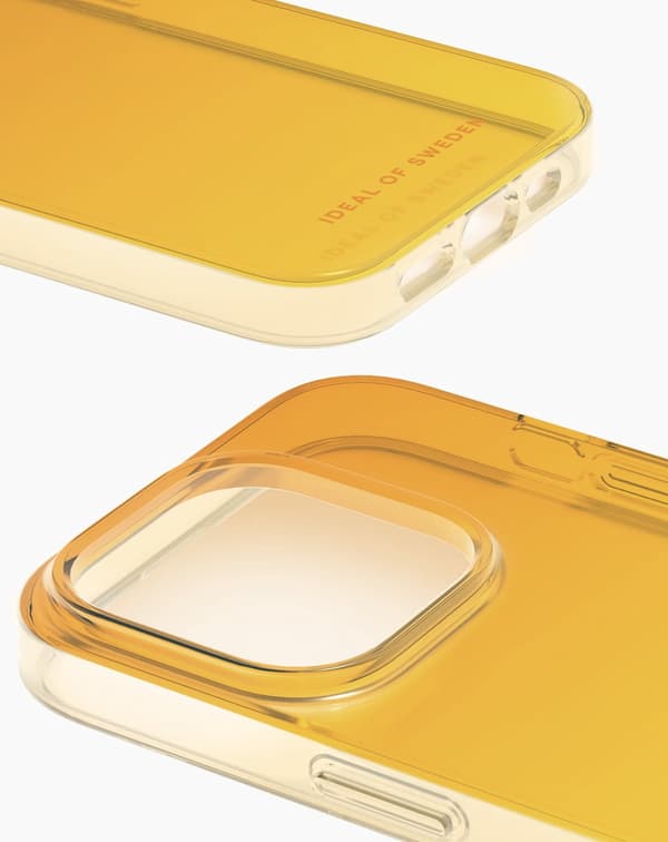 Clear Case iPhone 14 Pro Orange Spritz Orange