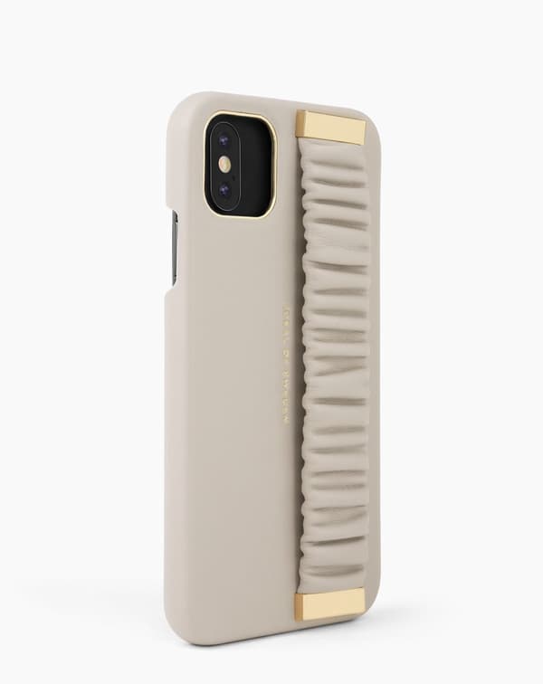 Statemnt Case iPhone 11 Pro Max / XS Max Ruffle Cream Top Handle Beige