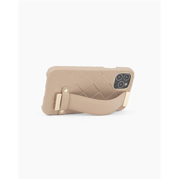 Statement Case iPhone 11 Pro / XS / X Braided Light Camel Beige