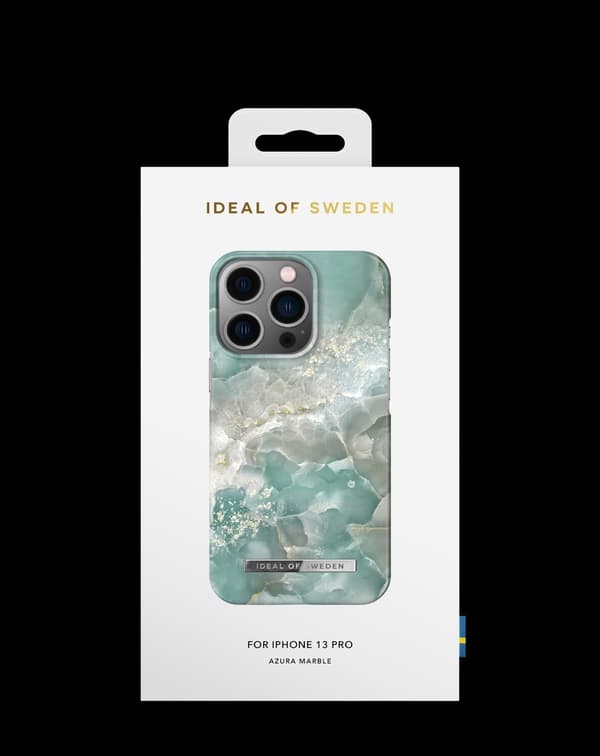 Printed Case iPhone 13 Pro Azura Marble Blue