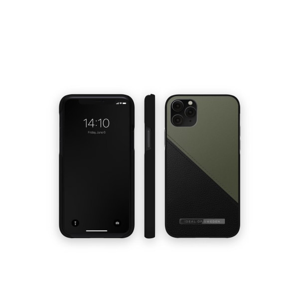 Atelier Case iPhone 11P/XS/X Onyx Black Khaki