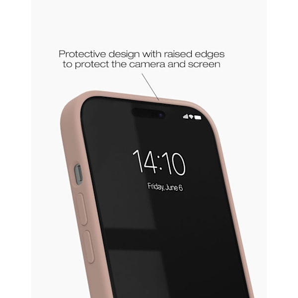 Silicone Case MagSafe iPhone 15 Plus Blush Pink Rosa