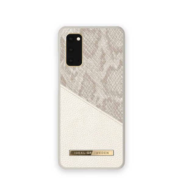 Atelier Case Galaxy S20 Pearl Python White