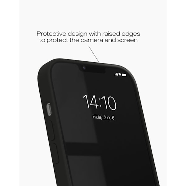 Silicone Case MagSafe iPhone 14 Pro Black Black