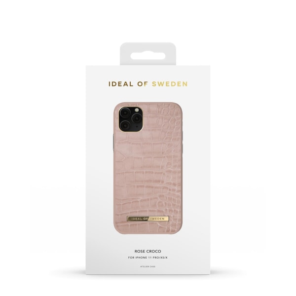 Atelier Case iPhone 11P/XS/X Rose Croco