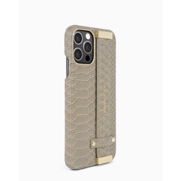 Statement Case iPhone 12 Pro Max Arizona Snake Beige