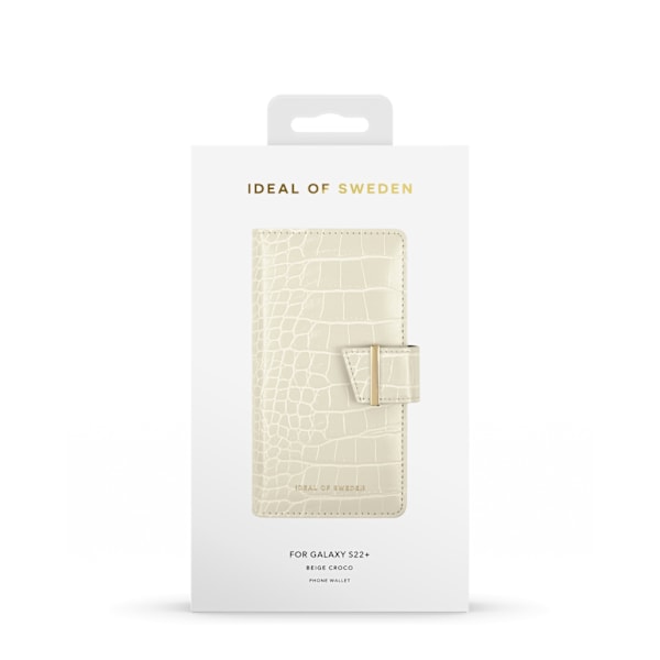 Cora Phone Wallet Galaxy S22 Plus Beige Croco