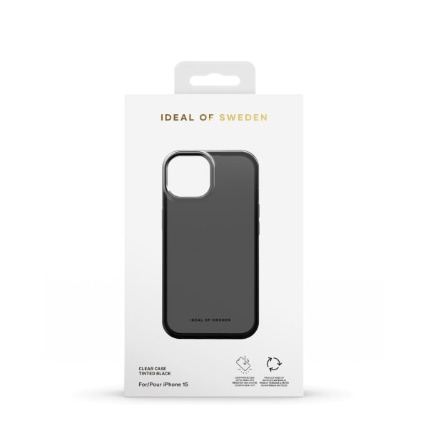 Clear Case iPhone 15 Tinted Black