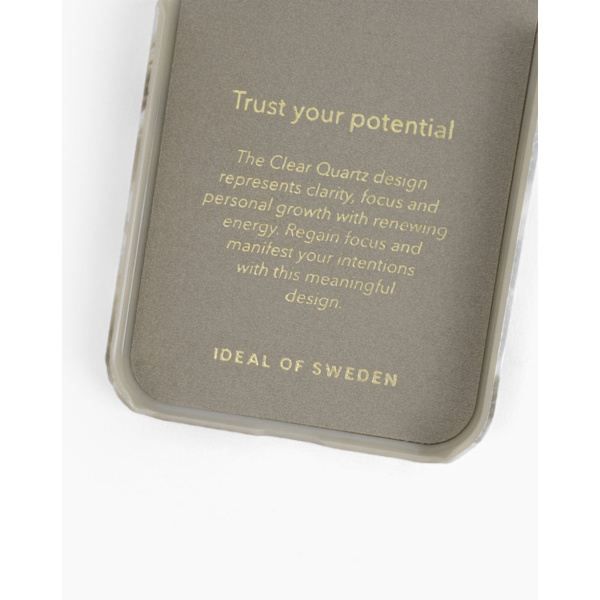 Printed Case iPhone 11 Pro Max / XS Max Clear Quartz Brown