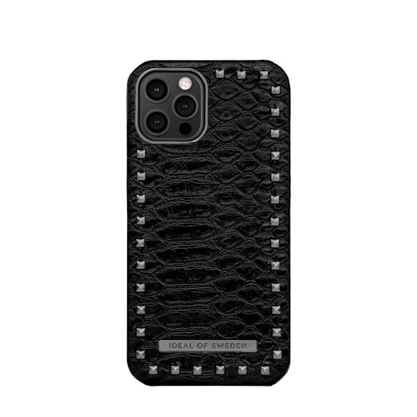 Statement Case iPhone 12 / 12 Pro Beatstuds Black Snake Black