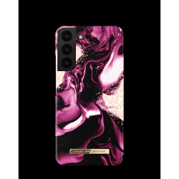 Printed Case Galaxy S22 Plus Golden Ruby Purple
