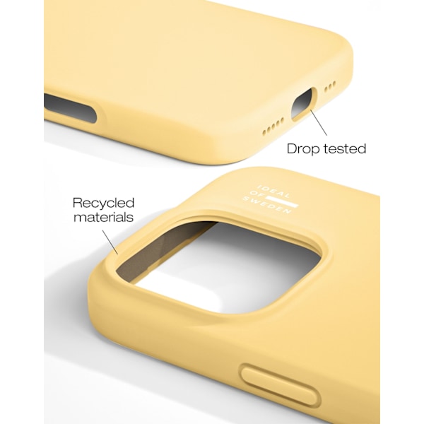 Silicone Case iPhone 16 Pro Soft Lemon Yellow