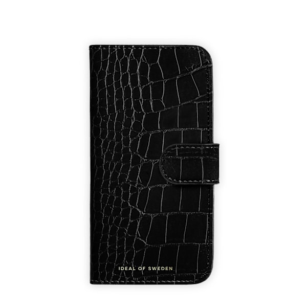 Magnet Wallet+ iPhone 15 Pro Black Croco
