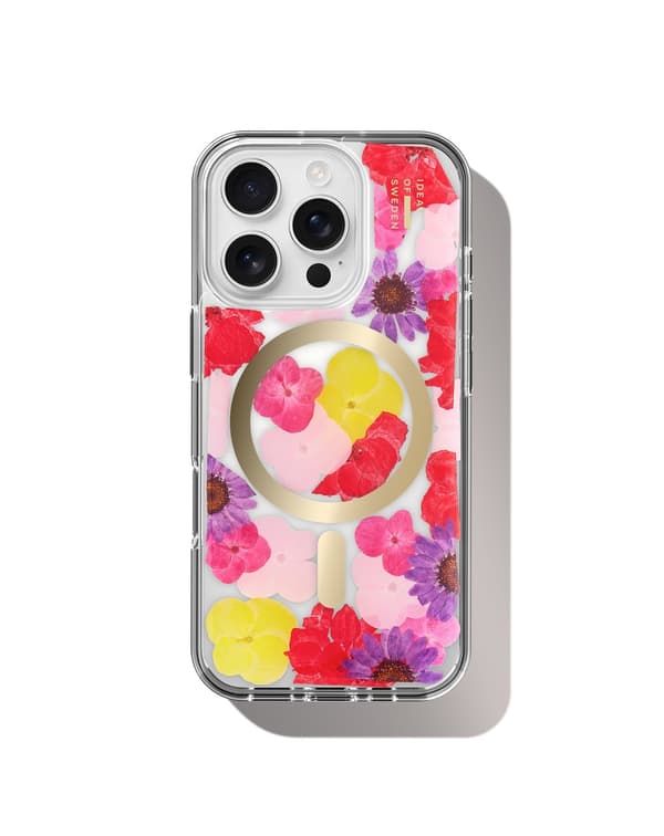 Clear Case MagSafe iPhone 16 Pro Max Tropical Floral