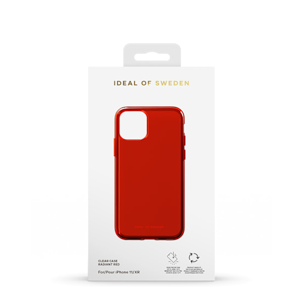 Clear Case iPhone 11 / XR Radiant Red