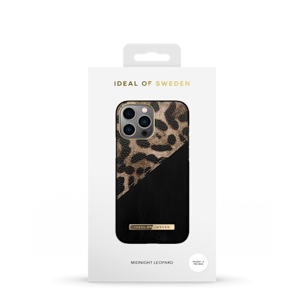 Atelier Case iPhone 12PM/13PM Midnight Leoprd