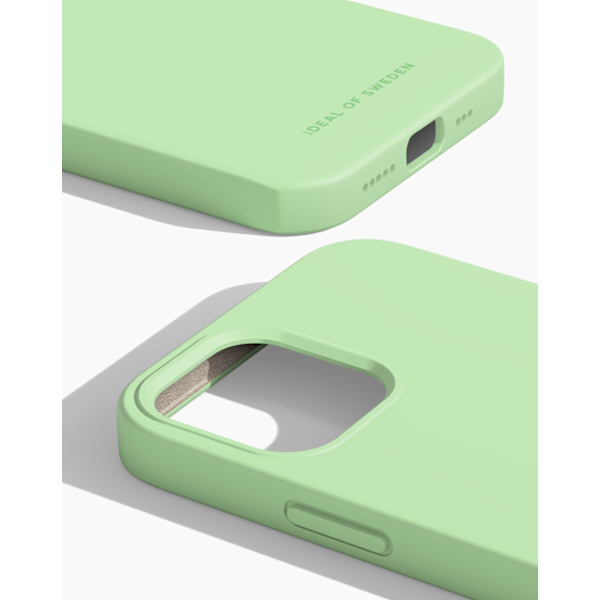 Silicone Case iPhone 12 / 12 Pro Mint Green