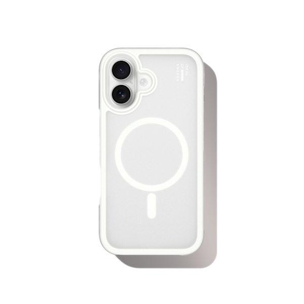 Ideal Bumper Case MagSafe iPhone 17 Cloudy White Vit