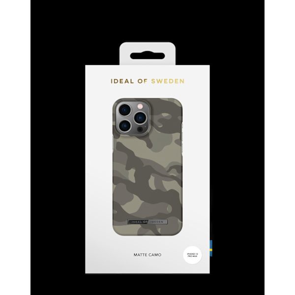 Printed Case iPhone 12 Pro Max / 13 Pro Max Matte Camo Green
