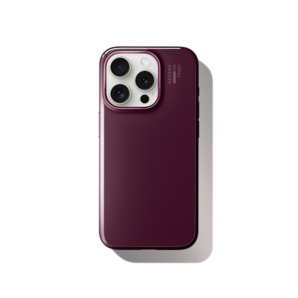 Slim Case MagSafe iPhone 15 Pro Glossy Cherry Red