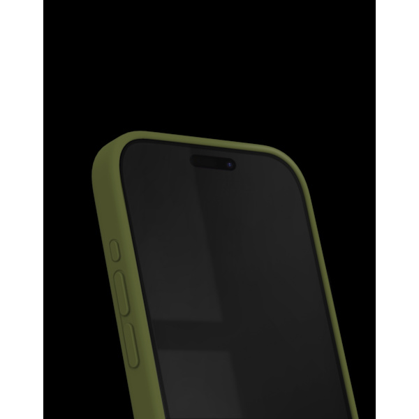 Silicone Case iPhone 15 Pro Max Khaki Green