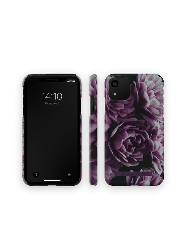 Printed Case iPhone 11 / XR Deep Purple Bloom Purple
