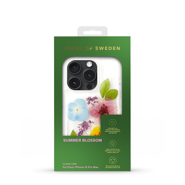 Clear Case iPhone 15 Pro Max Summer Blossom